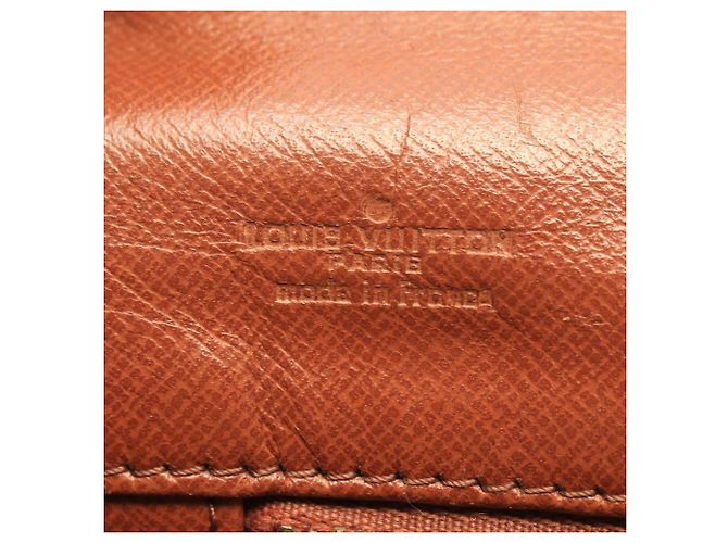 Louis Vuitton Pochette Dam GM Clutch Handbag Marrone - vista 4