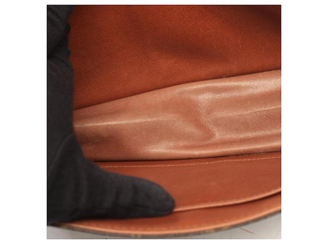 Louis Vuitton Pochette Dam GM Clutch Handbag Marrone - vista 8