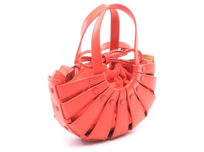 Bottega Veneta The Shell Small Borsa a mano 2-Way Rosso - vista 2