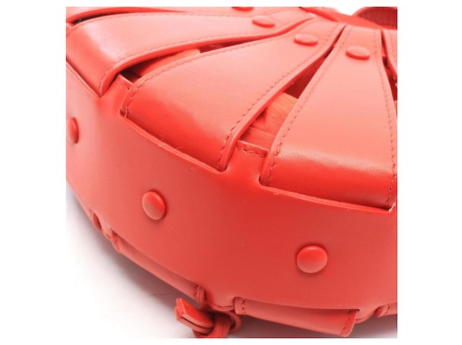 Bottega Veneta The Shell Small Borsa a mano 2-Way Rosso - vista 5