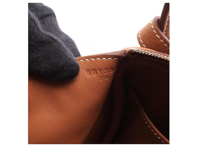 Hermès Borsa a spalla Hermes Lindy Mini Marrone D'oro - vista 5