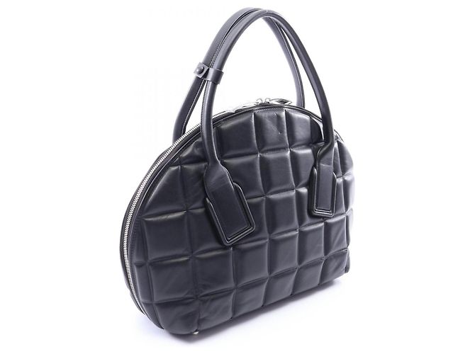 Bottega Veneta The Swoop 2-Way Handtasche Medium Schwarz - Ansicht 2