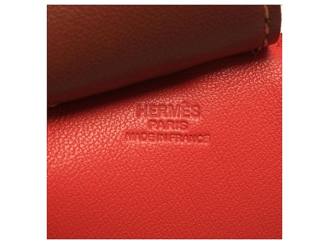 Hermès Hermes Rodeo GM Charm Accessoire Braun Pink Bordeaux - Ansicht 3