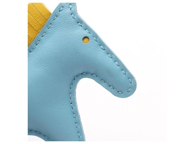 Hermès Hermes Rodeo PM Charm Azul Verde Amarelo - vista 4