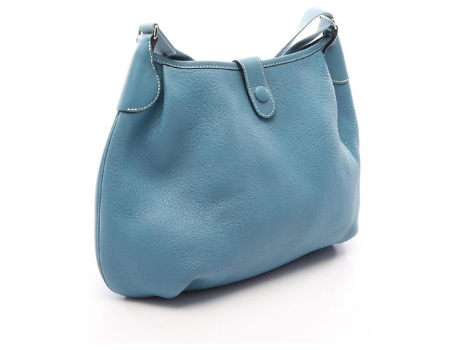 Hermès Borsa a Tracolla Hermes Rodeo Deux Blu - vista 2