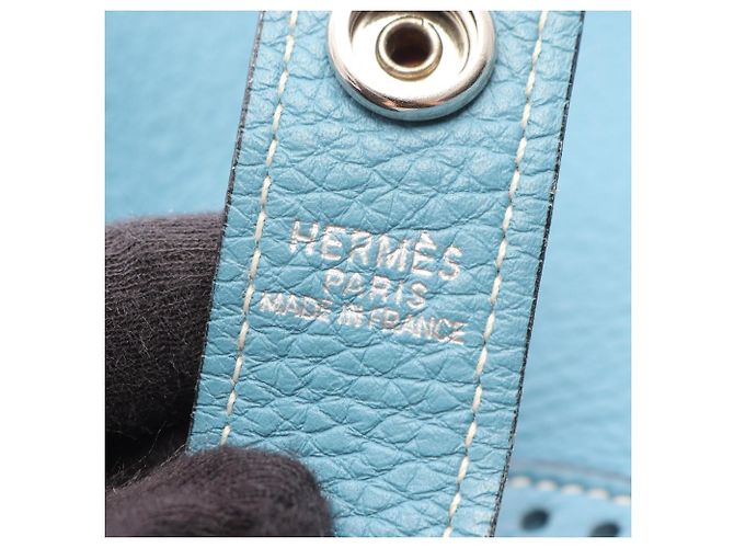 Hermès Borsa a Tracolla Hermes Rodeo Deux Blu - vista 4