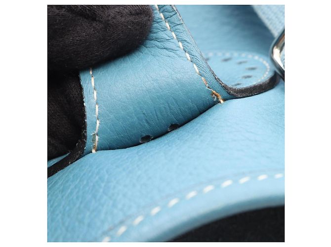 Hermès Borsa a Tracolla Hermes Rodeo Deux Blu - vista 5