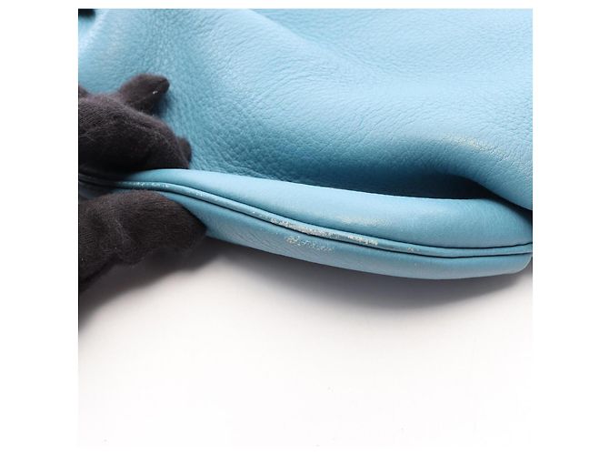 Hermès Borsa a Tracolla Hermes Rodeo Deux Blu - vista 9