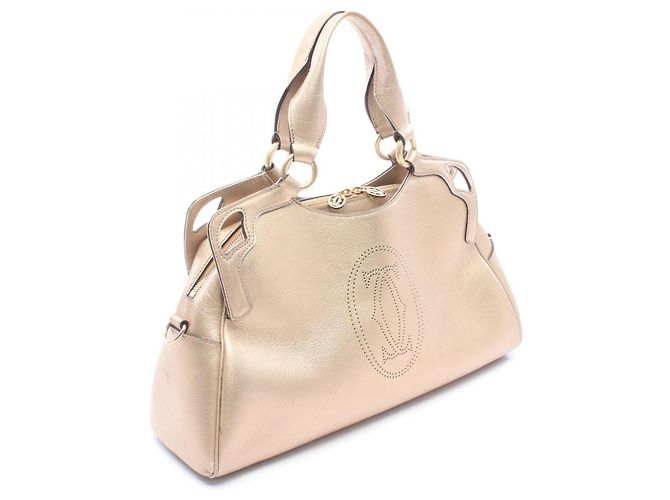 Borsa Cartier Marcello D'oro - vista 2