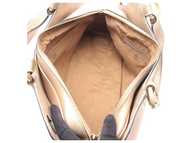 Borsa Cartier Marcello D'oro - vista 3