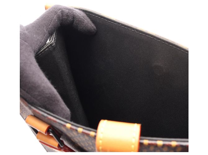 Borsa Mini Tote LV Squared Louis Vuitton x NIGO Marrone Damier ebene - vista 7