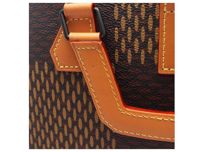 Borsa Mini Tote LV Squared Louis Vuitton x NIGO Marrone Damier ebene - vista 8