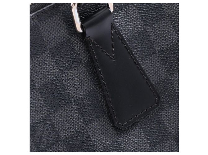 Sacoche Louis Vuitton Damier Graphite Noir - vue 10