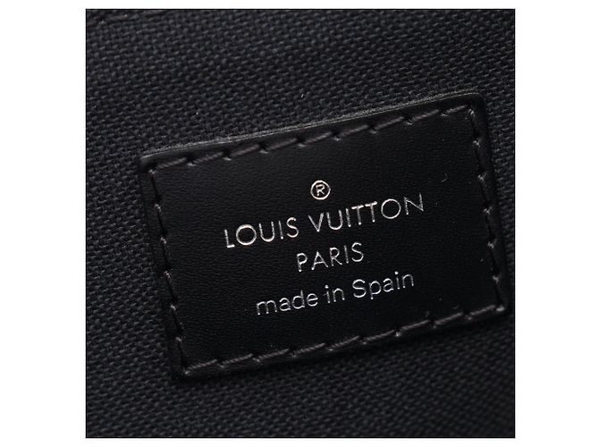 Sacoche Louis Vuitton Damier Graphite Noir - vue 4