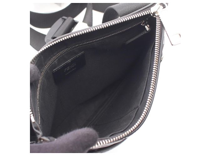 Fendi Zucca Schultertasche Braun Schwarz - Ansicht 3