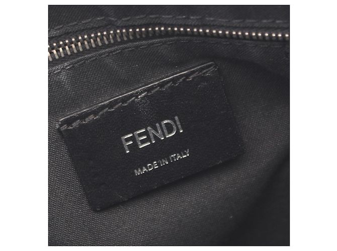 Fendi Zucca Schultertasche Braun Schwarz - Ansicht 4