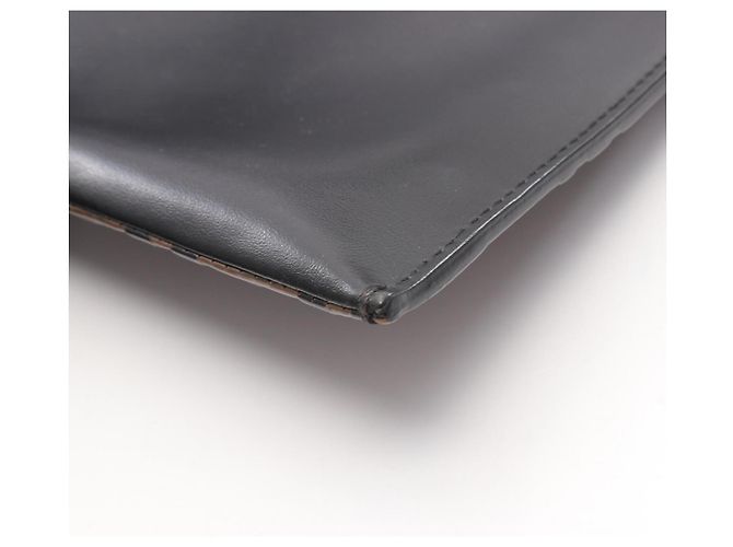 Fendi Zucca Schultertasche Braun Schwarz - Ansicht 7
