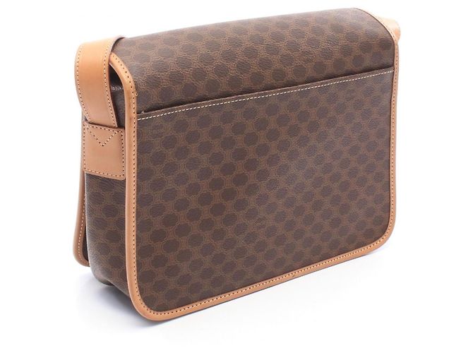 Céline Bolso de hombro Celine Macadam Castaño - vista 2