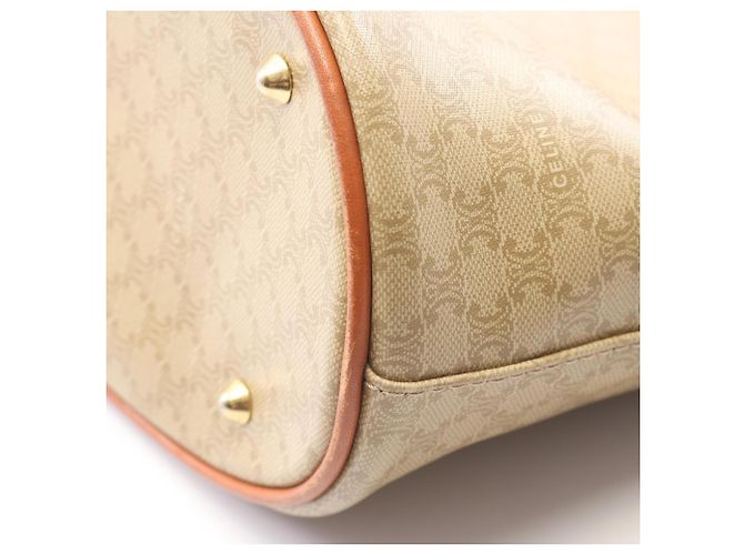 Céline Celine Macadam Tote Bag Braun Beige - Ansicht 7