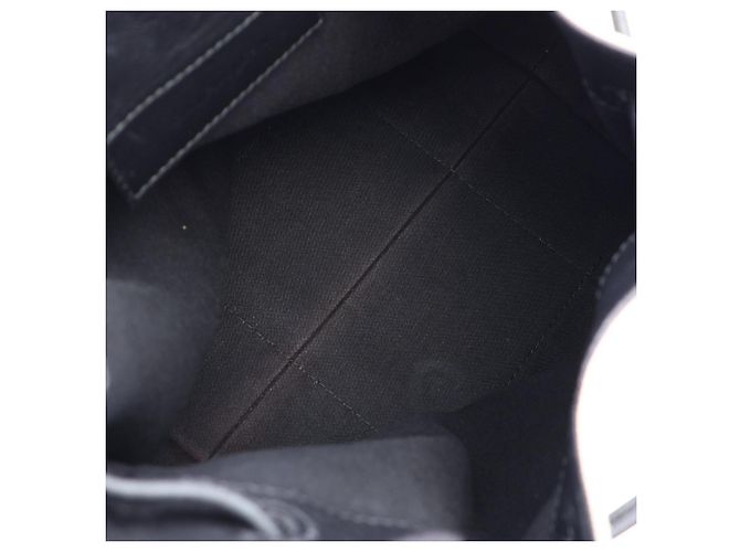 Borsa a secchiello Balenciaga Navy Nero Crudo Blu navy - vista 11