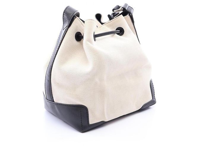 Borsa a secchiello Balenciaga Navy Nero Crudo Blu navy - vista 2