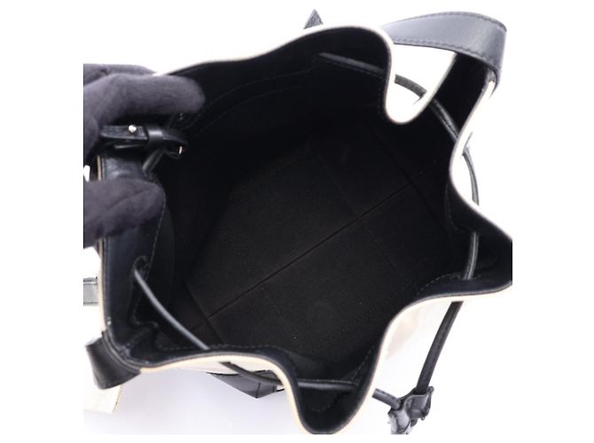 Borsa a secchiello Balenciaga Navy Nero Crudo Blu navy - vista 3