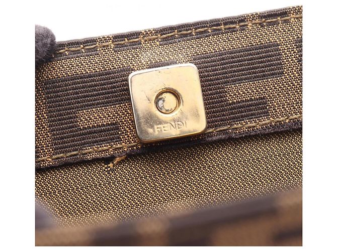 Fendi Zucca 2-Way Tote Bag Braun Schwarz - Ansicht 5
