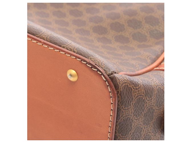 Céline Borsa Celine Macadam Marrone - vista 13