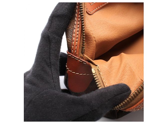 Céline Borsa Celine Macadam Marrone - vista 6