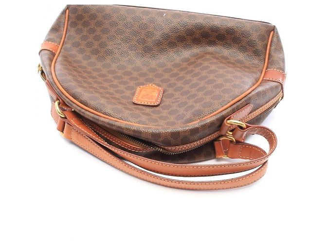 Céline Borsa Celine Macadam Marrone - vista 7