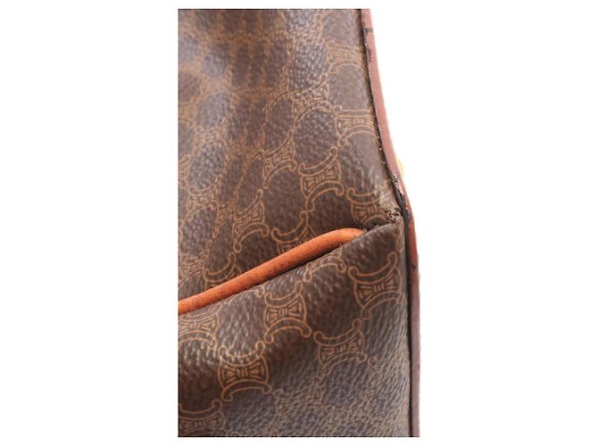 Céline Borsa Celine Macadam Marrone - vista 8