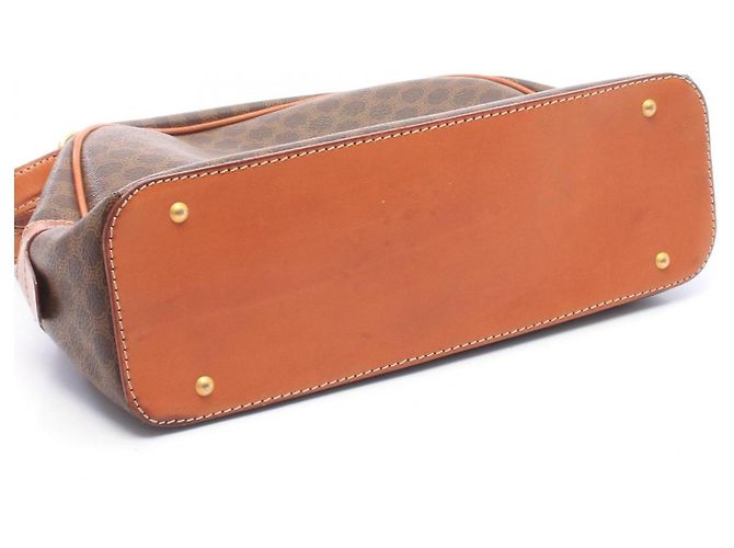 Céline Borsa Celine Macadam Marrone - vista 9