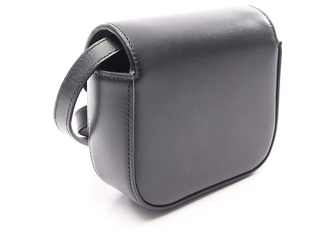 Céline Borsa a spalla Mini Claude in pelle Celine Nero - vista 2