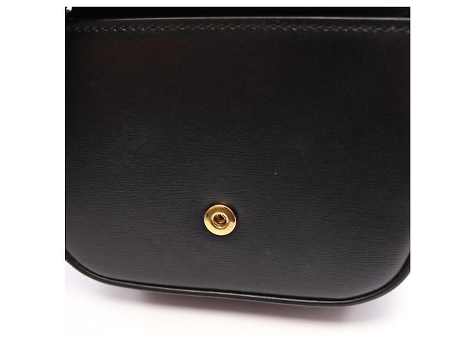 Céline Borsa a spalla Mini Claude in pelle Celine Nero - vista 8