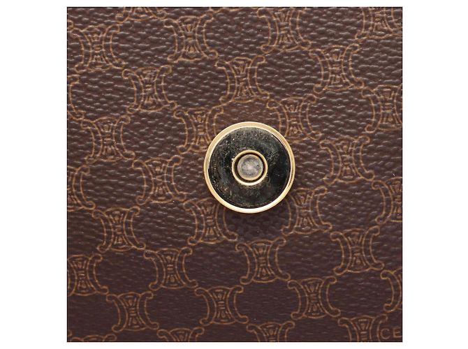 Céline Bolso Celine Macadam Castaño - vista 8