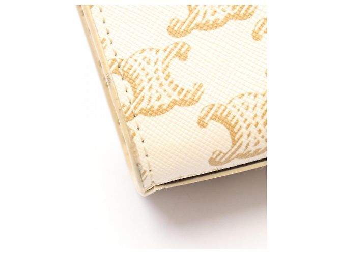Céline Bolso Celine Mini Vertical Cabas Triomphe Castaño Crudo - vista 5