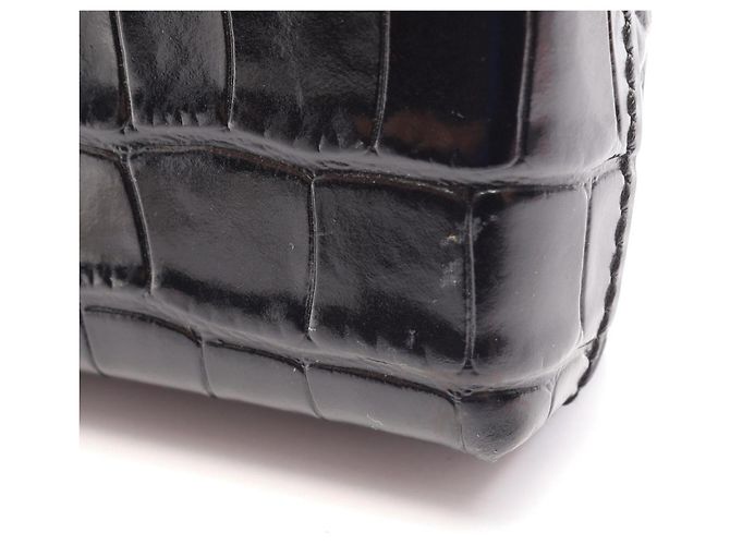 Borsa a tracolla Balenciaga in pelle nera Nero - vista 10