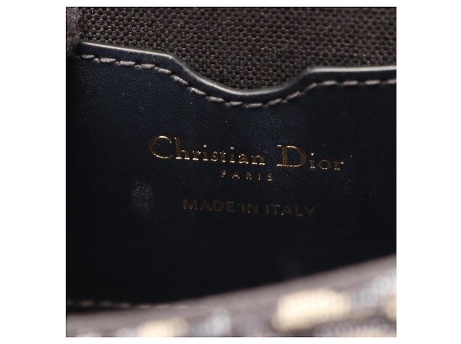 Borsa Christian Dior Dior Bobby Beige Blu navy - vista 4