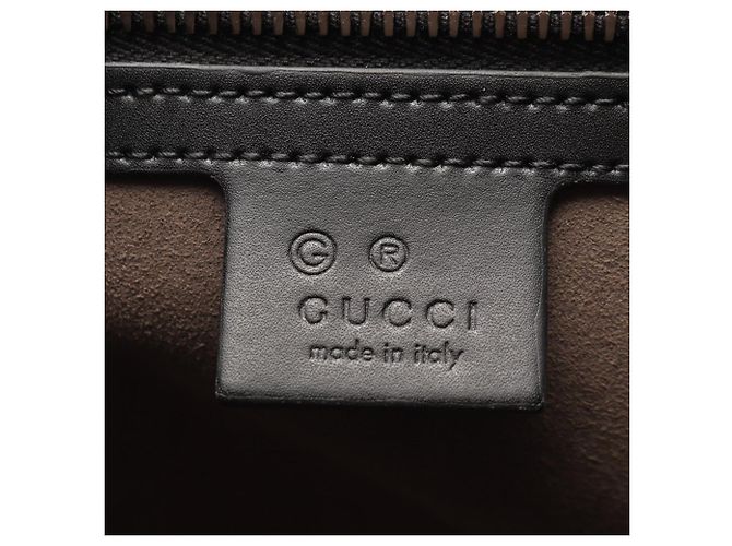 Borsa Boston/Borsa a mano Gucci GG Supreme 2-Way Nero Beige - vista 4