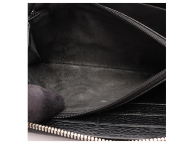 Cartera larga redonda Gucci GG Metal Negro - vista 6