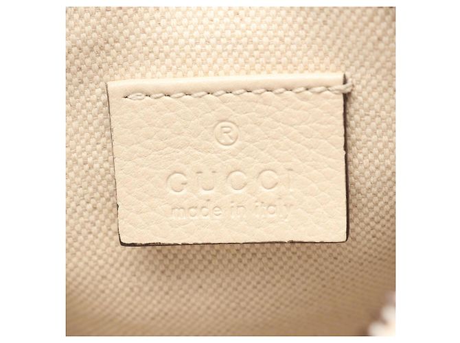 Gucci Webbing Line Schultertasche Weiß Mehrfarben - Ansicht 4