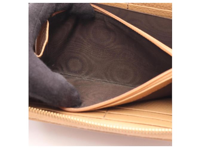 Cartera larga redonda Gucci Soho Interlocking G Castaño - vue 6