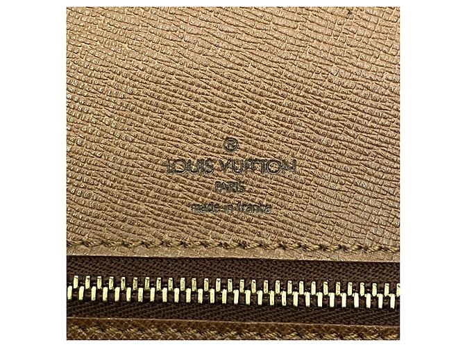 Borsa Business Louis Vuitton Monceau 28 Marrone - vista 4