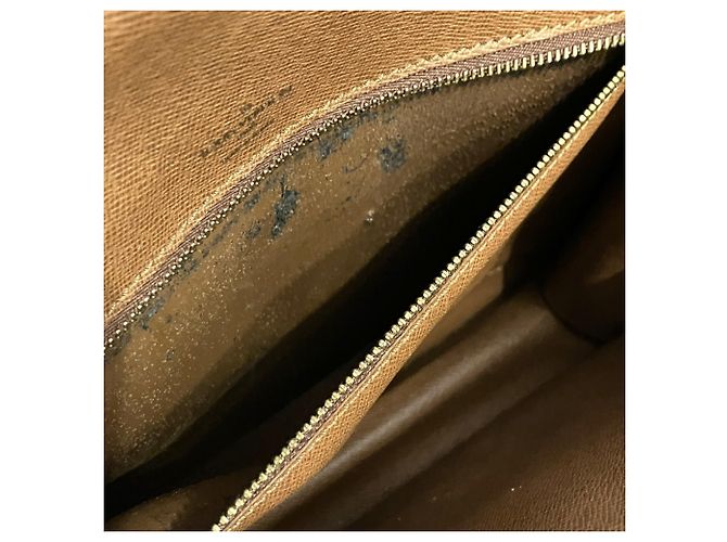 Borsa Business Louis Vuitton Monceau 28 Marrone - vista 8