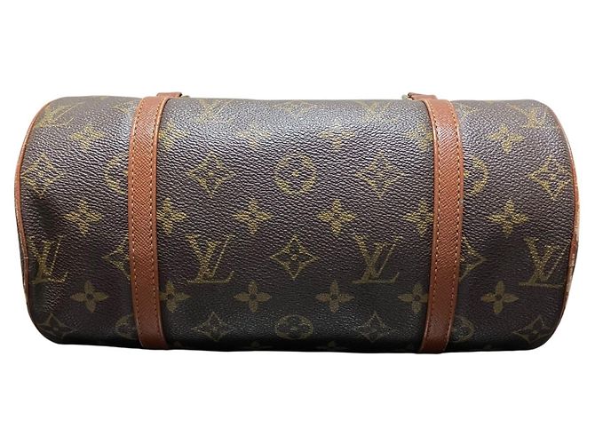 Borsa a mano Louis Vuitton Papillon 26 Marrone - vista 3