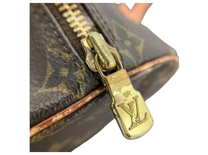 Borsa a mano Louis Vuitton Papillon 26 Marrone - vista 7