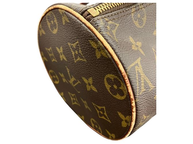 Borsa a mano Louis Vuitton Papillon 26 Marrone - vista 8