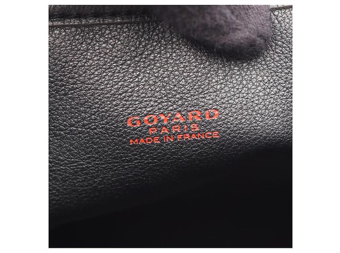Goyard Ange Mini Pouch Wendbare Tote Bag Braun Schwarz Weiß - Ansicht 4