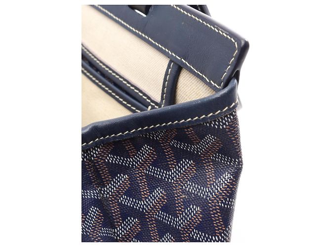 Borsa Tote Goyard Belchasse Biyod PM Multicolore Blu navy - vista 8