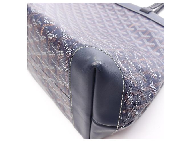 Borsa Tote Goyard Belchasse Biyod PM Multicolore Blu navy - vista 9